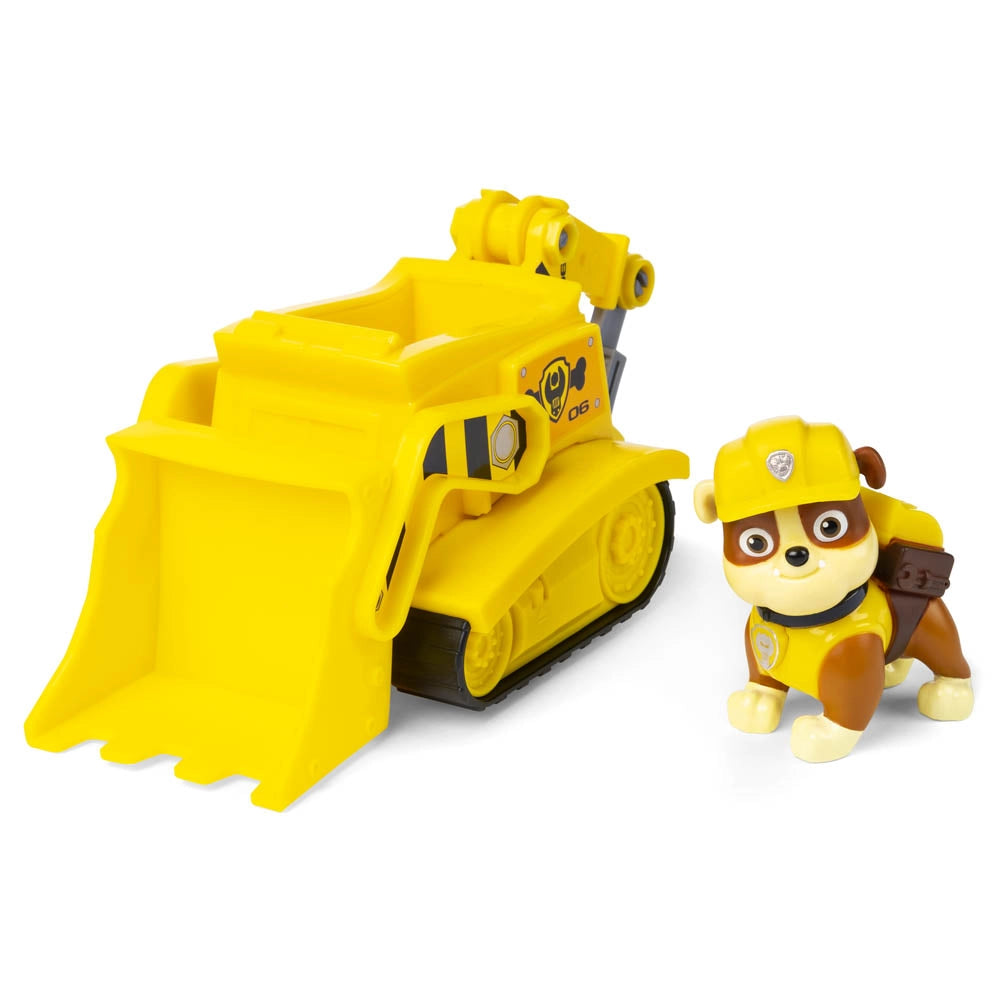 Patrulha Canina - Veículo Com Figura - Rubble