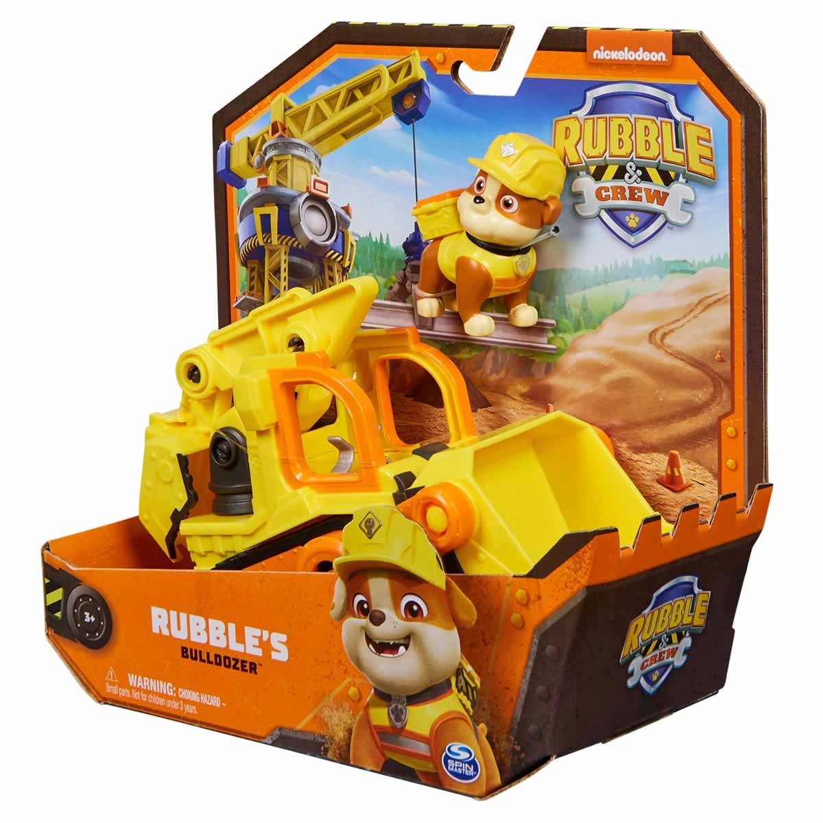 Escavadeira Do Rubble Com Boneco - Patrulha Canina
