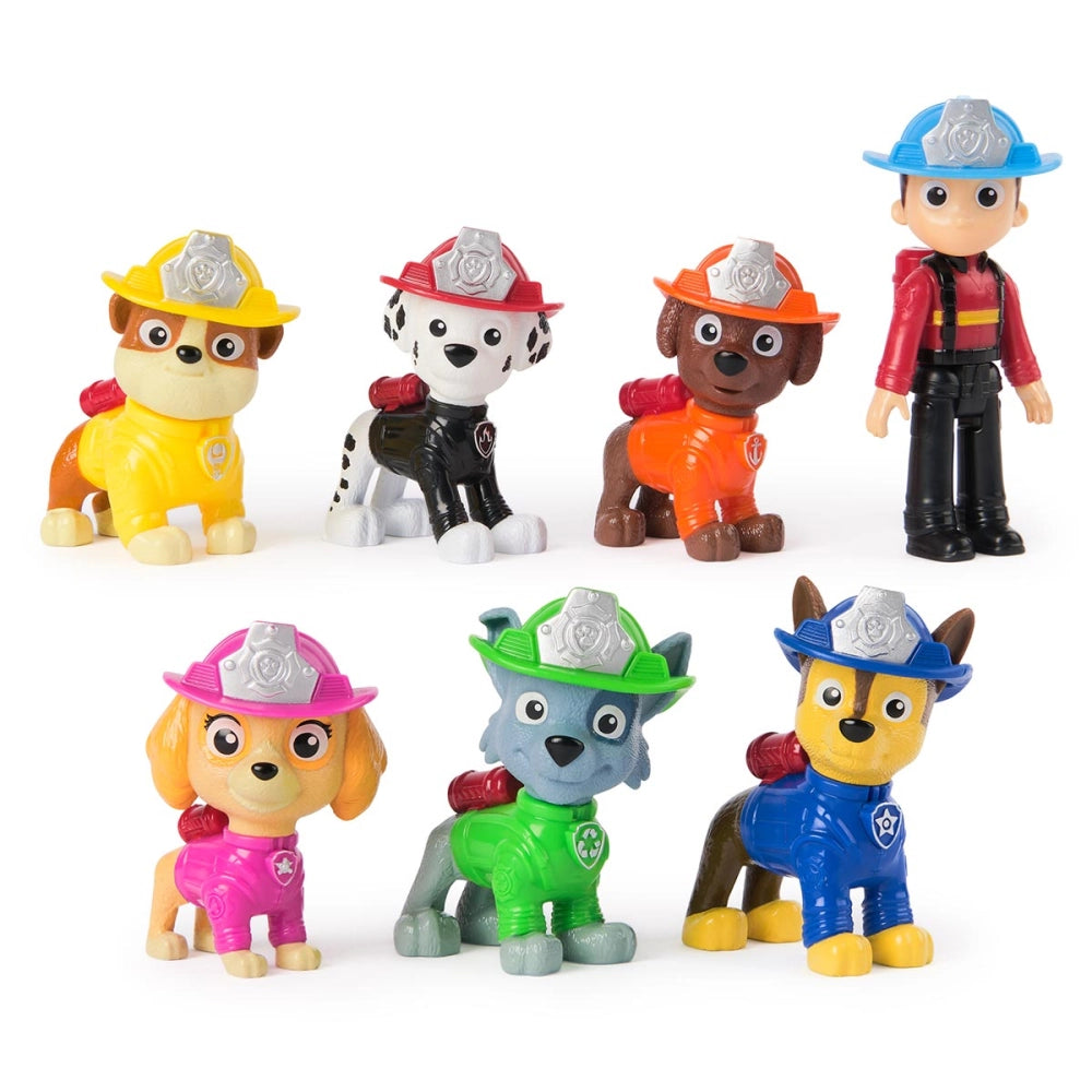 Patrulha Canina - Pack Bonecos Fire Rescue