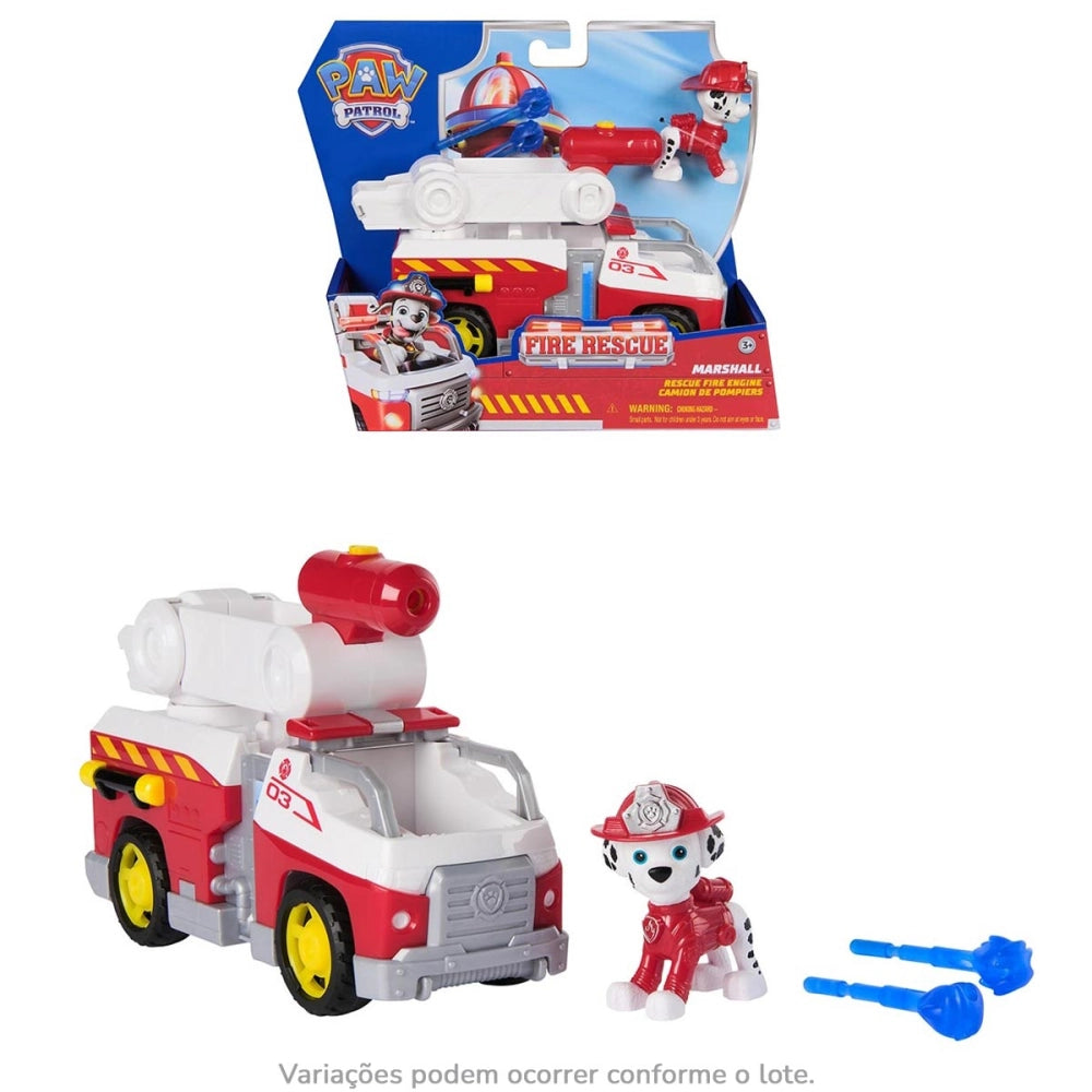 Patrulha Canina - Veiculo Grande Marshall Fire Rescue